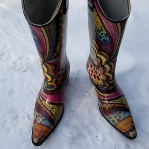 EUC Nomad Cowboy Rain Boots